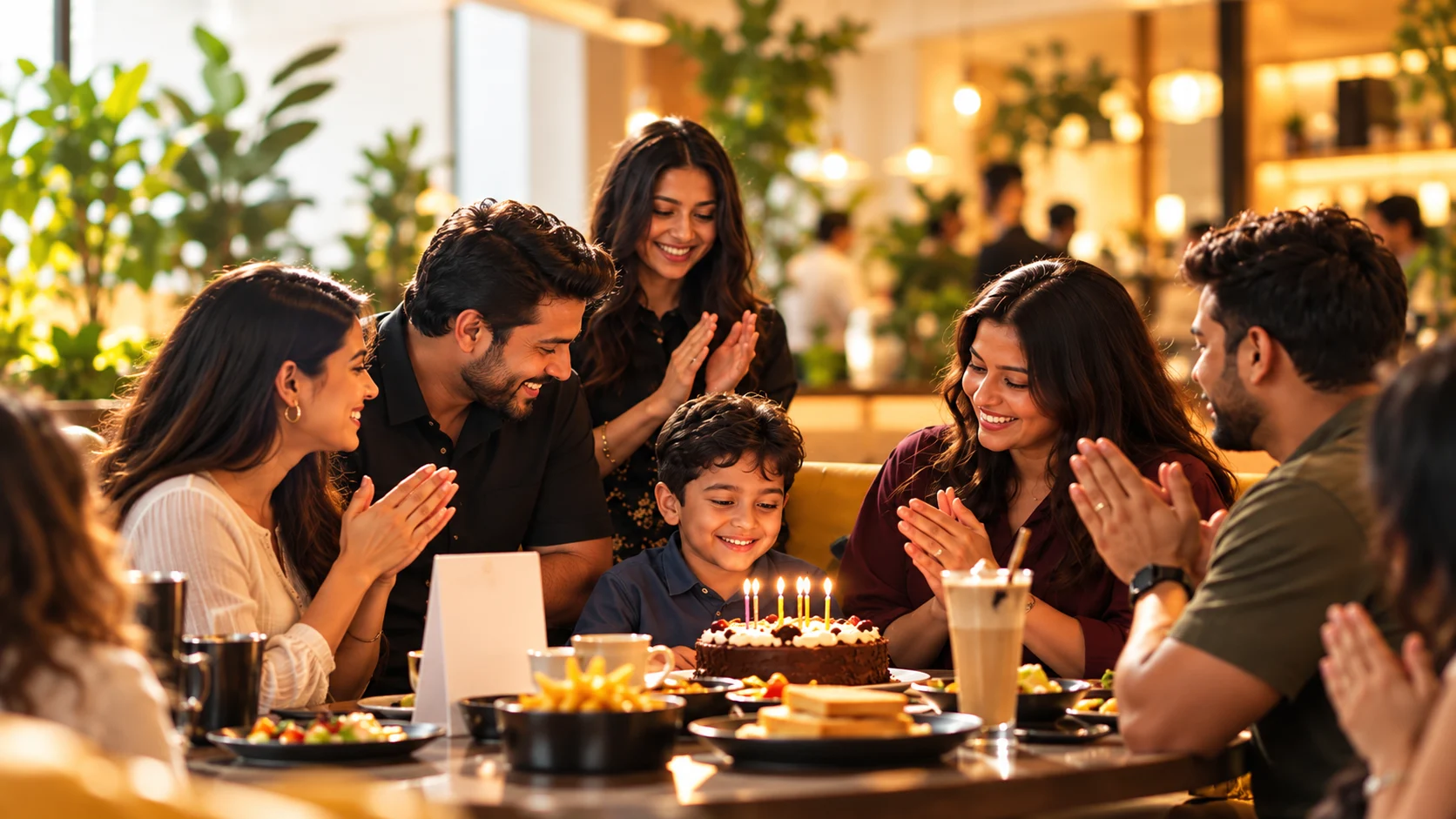 Birthday celebration at Chai Chaska Cafe